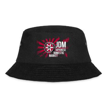 If one day the speed kills me.. / Paul Walker JDM - Bucket Hat - Schwarz - Vorne - Lela (165cm)