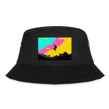 bmx - Bucket Hat - Schwarz - Vorne - Lela (165cm)
