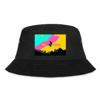 bmx - Bucket Hat - Schwarz - Vorne - Lela (165cm)