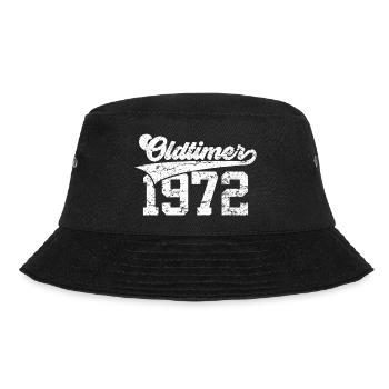 54TH BIRTHDAY CLASSIC CAR 1972 - Bucket Hat - black - Front - Lela (165cm)
