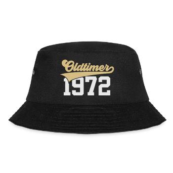 54TH BIRTHDAY CLASSIC CAR 1972 - Bucket Hat - black - Front - Lela (165cm)