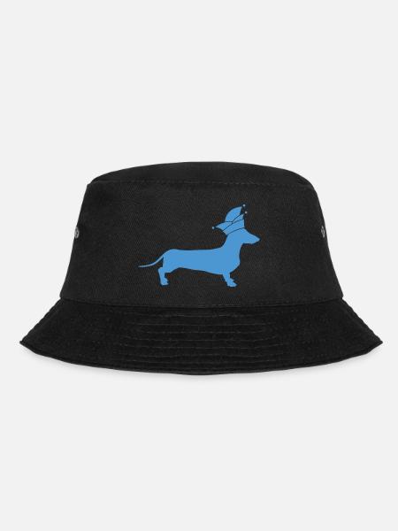 Dackel Alaaf - Bucket Hat - Schwarz