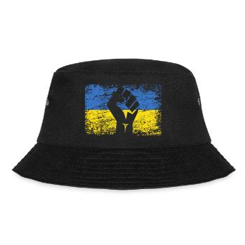 Support UKRAINE Support Ukraine Flag Ukraine - Bucket Hat - black - Front - Lela (165cm)