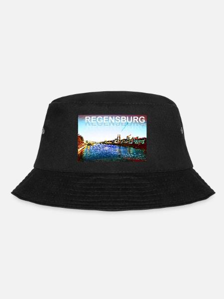 Regensburg - Bucket Hat - Schwarz