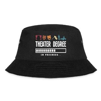 Theater Thespian Theatrical Thespianism Theater - Bucket Hat - Schwarz - Vorne - Lela (165cm)