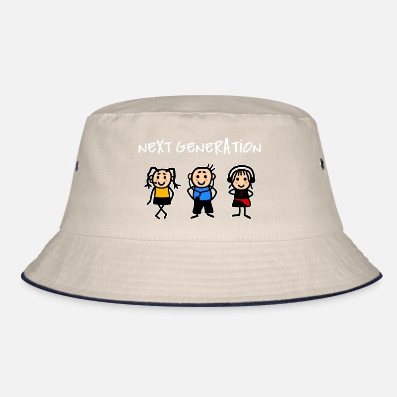Nächste Generation Kinder Internet Online Bucket Hat