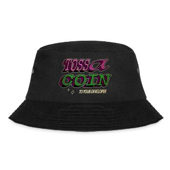 health informatics specialist clothing - Bucket Hat - Schwarz - Vorne - Lela (165cm)