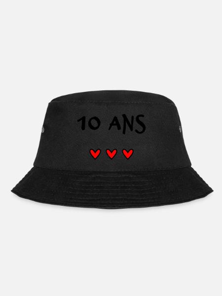 10 ANS. 10e ANNIVERSAIRE. ANNIVERSAIRE 10 ANS - Bob - noir