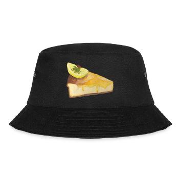 Lemon cake cheesecake - Bucket Hat - black - Front - Lela (165cm)