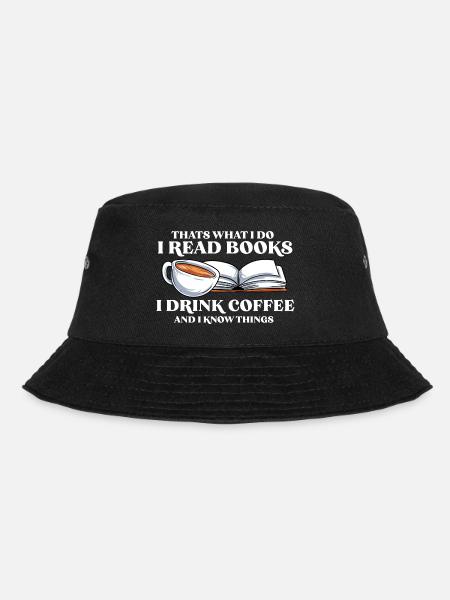 Lesen - Bucket Hat - Schwarz