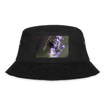 Bee lavender Lavender flower - Bucket Hat - black - Front - Lela (165cm)