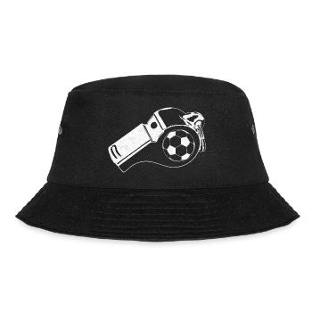 Trillerpfeife - Bucket Hat - Schwarz - Vorne - Lela (165cm)