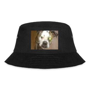 Süßer Hund mit Ball - Bucket Hat - Schwarz - Vorne - Lela (165cm)
