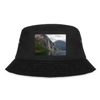 Seven Sisters Waterfall at the Geiranger fjords - Bucket Hat - Schwarz - Vorne - Lela (165cm)