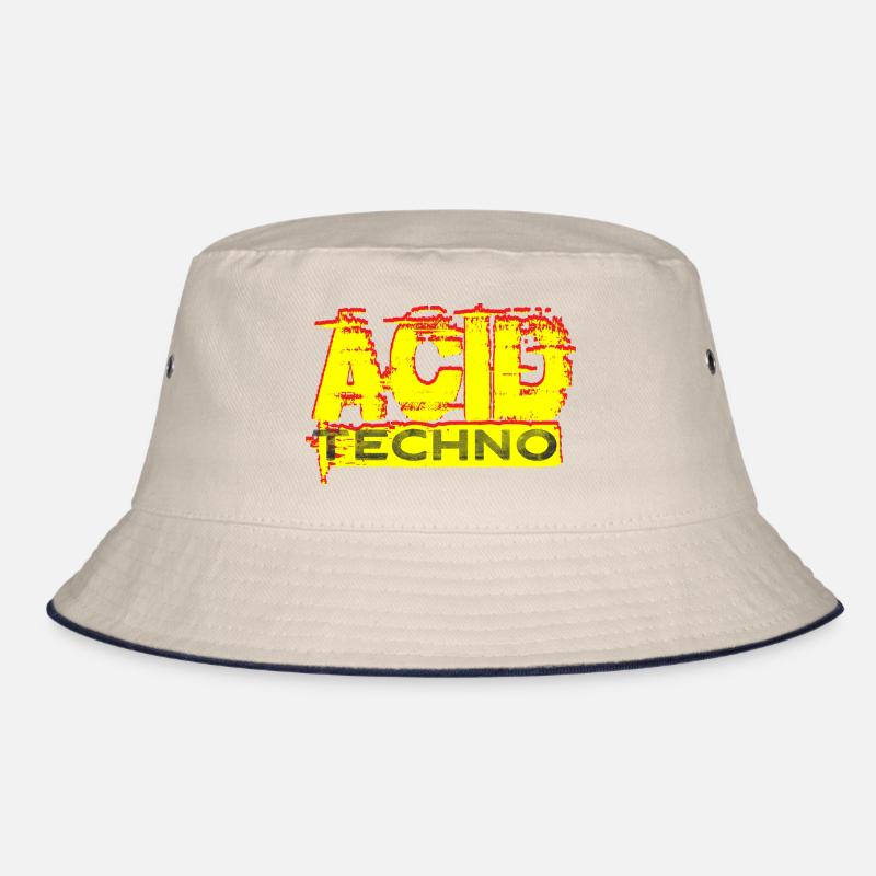 Acid Techno Grunge | We Love Acid Techno Bucket Hat
