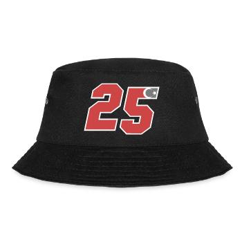 Erzurum - Bucket Hat - Schwarz - Vorne - Lela (165cm)