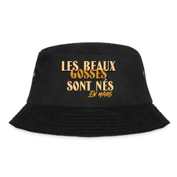 Les beaux gosses sont nés en mars. - Bob - noir - Devant - Lela (165cm)
