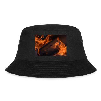 Dark Flames - Bucket Hat - black - Front - Lela (165cm)