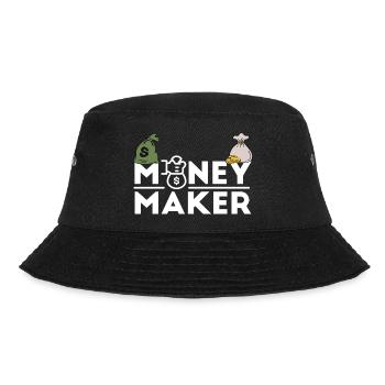 Money Maker Money Dollar Gift Idea - Bucket Hat - black - Front - Lela (165cm)