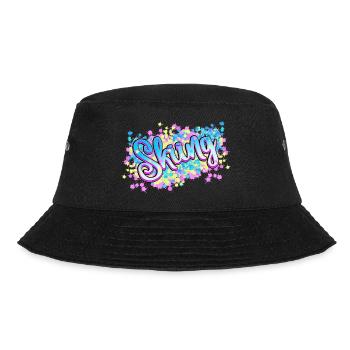 Skiing - Bucket Hat - black - Front - Lela (165cm)