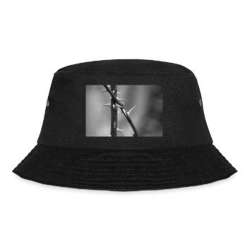 Danger - Bucket Hat - Schwarz - Vorne - Lela (165cm)