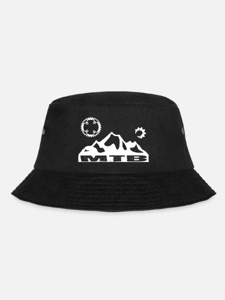 MTB Bike - Bucket Hat - Schwarz