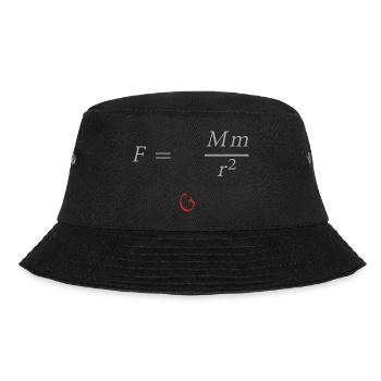 Isaac Newton - Bucket Hat - black - Front - Lela (165cm)
