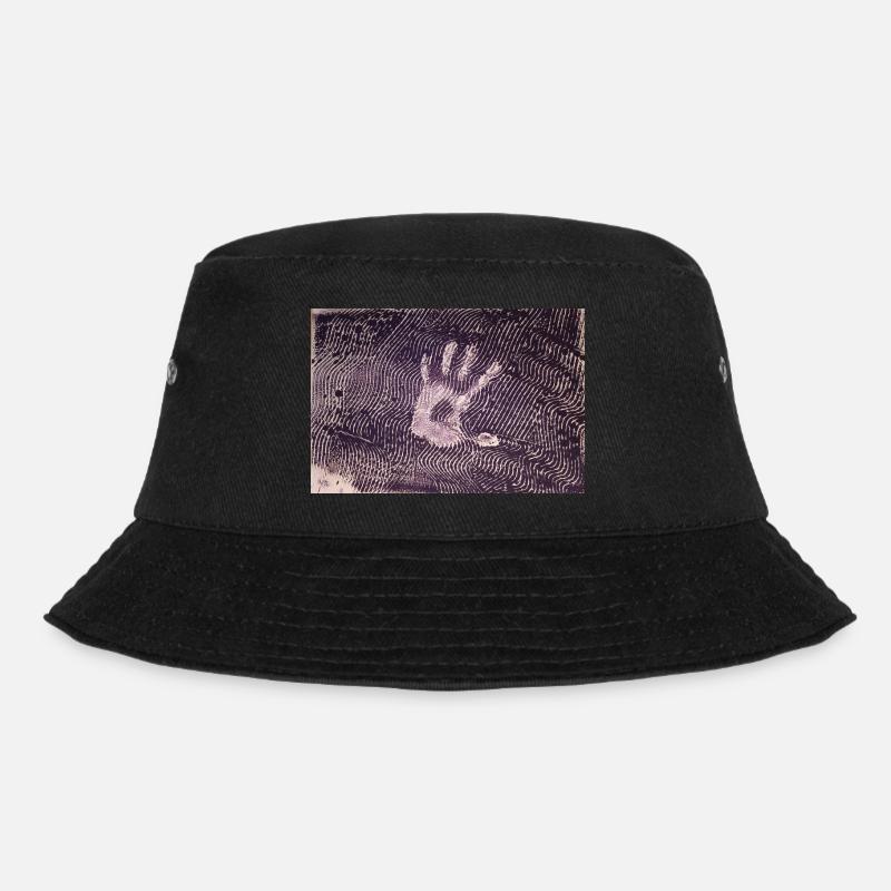 Stop - Bucket Hat - black