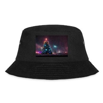 Sapin de Noël futuriste - Bob - noir - Devant - Lela (165cm)