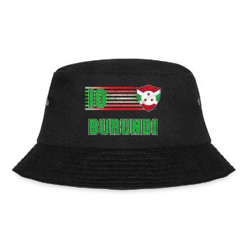 Burundi Football Team - Bucket Hat - black - Front - Lela (165cm)