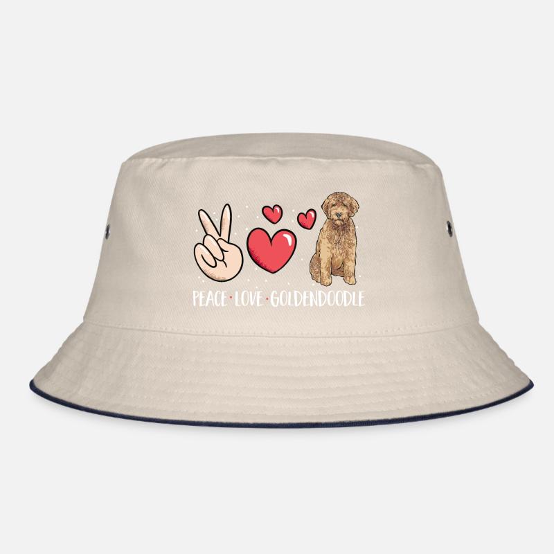 Goldendoodle Doodle Hund Bucket Hat