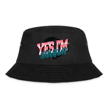 cool analyst awesome computer science - Bucket Hat - Schwarz - Vorne - Lela (165cm)