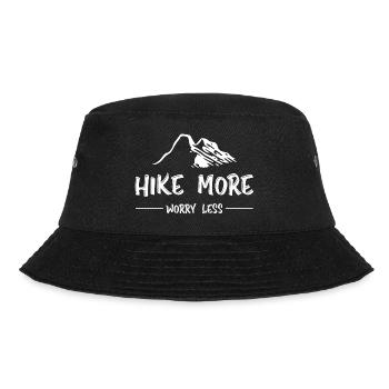 Adventure Travel Hiking Mountain - Bucket Hat - black - Front - Lela (165cm)