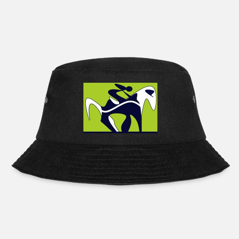 The one who rides between Yin and Yang - Bucket Hat - black