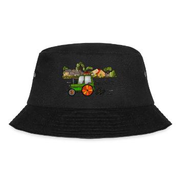 Tractor - Bucket Hat - black - Front - Lela (165cm)