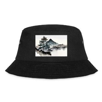 Montagne peinture à l'eau - Bob - noir - Devant - Lela (165cm)