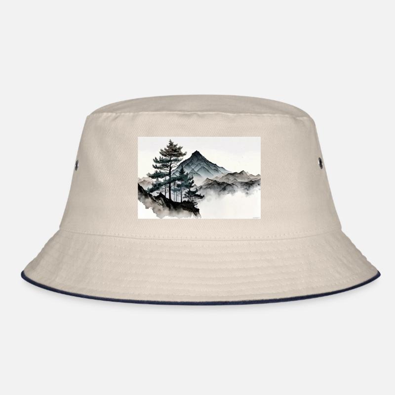 Bergwassermalerei Bucket Hat