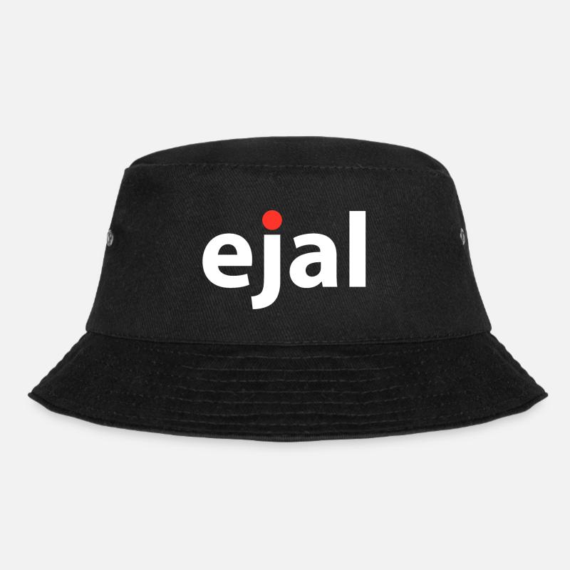 ejal rot - Bucket Hat - Schwarz