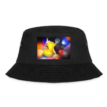 Life of B U N N Y - Bucket Hat - Schwarz - Vorne - Lela (165cm)