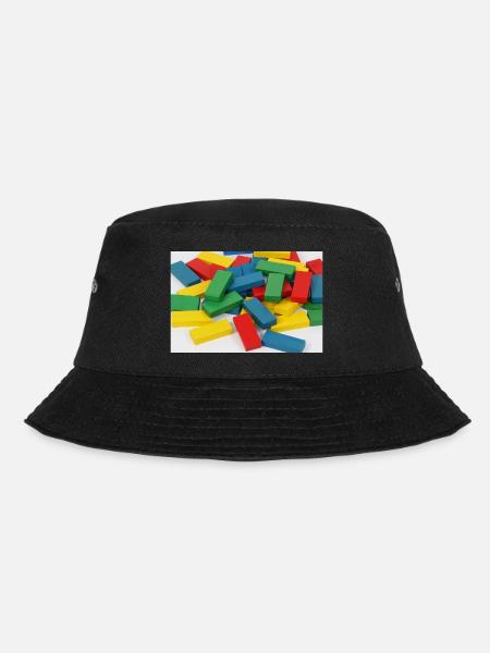 Bunte Bauklötze - Bucket Hat - Schwarz