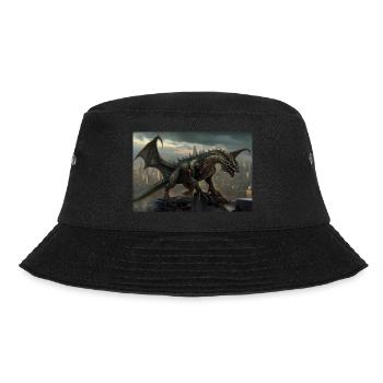 Dragon 3 - Bucket Hat - Schwarz - Vorne - Lela (165cm)