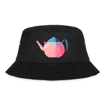Tea Cup Tea Saying Tea Bag Gift Drink - Bucket Hat - black - Front - Lela (165cm)