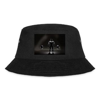 Weight training barbell - Bucket Hat - Schwarz - Vorne - Lela (165cm)