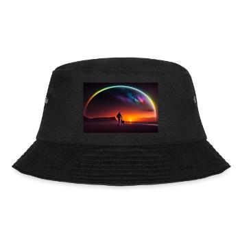 Siluette Star - Bucket Hat - Schwarz - Vorne - Lela (165cm)