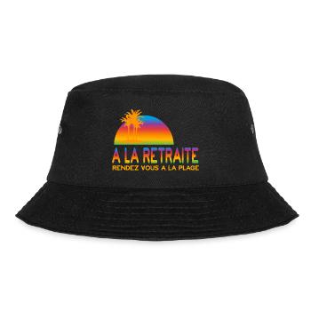 La retraite a la plage - Bob - noir - Devant - Lela (165cm)
