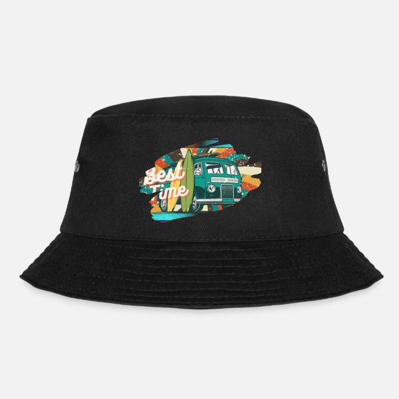 Best Time - Bucket Hat - Schwarz