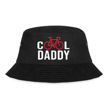 Bike bike cool daddy sport father's day - Bucket Hat - black - Front - Lela (165cm)