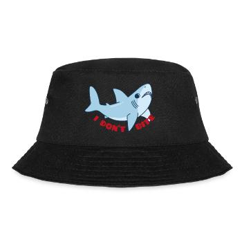 Meerestiere - Bucket Hat - Schwarz - Vorne - Lela (165cm)