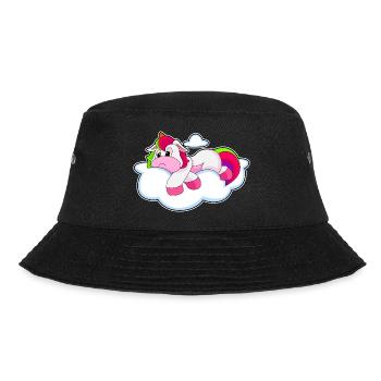 Unicorn Clouds - Bucket Hat - black - Front - Lela (165cm)