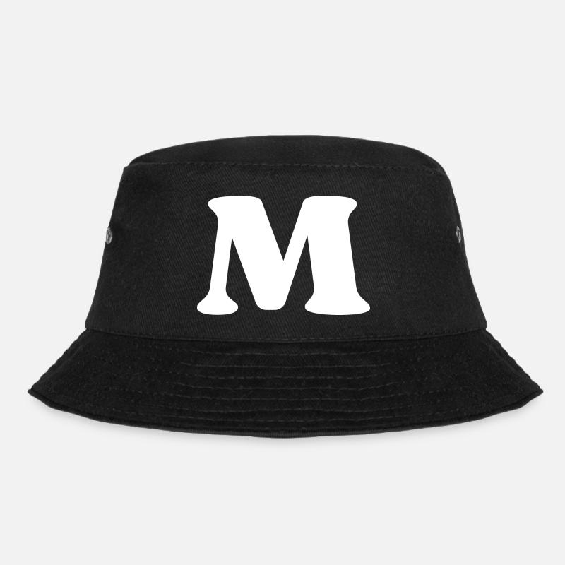 Lettre m - Bob - noir
